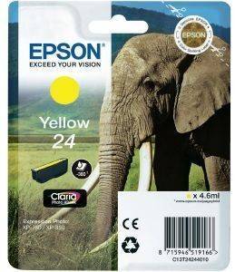 ΓΝΗΣΙΟ ΜΕΛΑΝΙ EPSON 24 YELLOW ΜΕ ΟΕΜ:T242440 ΓΝΗΣΙΟ ΜΕΛΑΝΙ EPSON 24 YELLOW ΜΕ ΟΕΜ:T242440