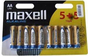 ��������� MAXELL ALKALINE �A VALUE PACK 5 + 5PCS LR6
