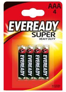 T EVEREADY SUPER H R03 3A 4TEM