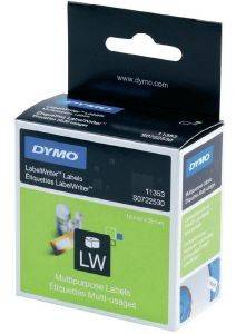 DYMO �������� MULTIPURPOSE LABELS 25 X 13 MM WHITE 1000���. 11353 S0722530