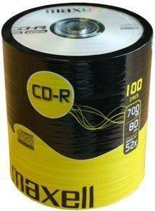 MAXELL CD-R 700MB 80MIN 52X SHRINK PACK 100PCS