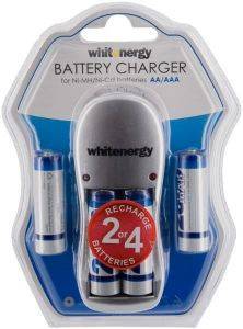 WHITENERGY 08353 BATTERY CHARGER 4XAA/AAA + 4XAA/R6 2800MAH WHITENERGY 08353 BATTERY CHARGER 4XAA/AAA + 4XAA/R6 2800MAH