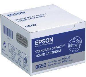 ΓΝΗΣΙΟ TONER EPSON ΓΙΑ M1400/MX14/NF BLACK OEM: C13S050652 ΓΝΗΣΙΟ TONER EPSON ΓΙΑ M1400/MX14/NF BLACK OEM: C13S050652