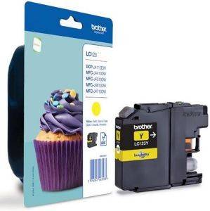 ΓΝΗΣΙΟ ΜΕΛΑΝΙ BROTHER ΓΙΑ MFC-J4510DW/ DCP-J4110DW YELLOW OEM: LC123Y ΓΝΗΣΙΟ ΜΕΛΑΝΙ BROTHER ΓΙΑ MFC-J4510DW/ DCP-J4110DW YELLOW OEM: LC123Y
