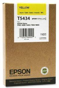 ΓΝΗΣΙΟ ΜΕΛΑΝΙ EPSON YELLOW - 110ML ΜΕ OEM : T543400 ΓΝΗΣΙΟ ΜΕΛΑΝΙ EPSON YELLOW - 110ML ΜΕ OEM : T543400