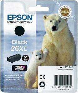   EPSON 26XL BLACK ME OEM:C13T26214010