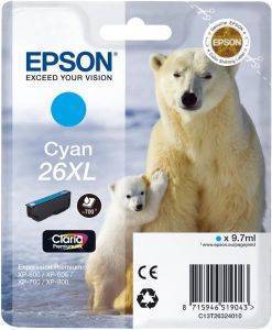 ΓΝΗΣΙΟ ΜΕΛΑΝΙ EPSON 26XL CYAN ME OEM:C13T26324010 ΓΝΗΣΙΟ ΜΕΛΑΝΙ EPSON 26XL CYAN ME OEM:C13T26324010