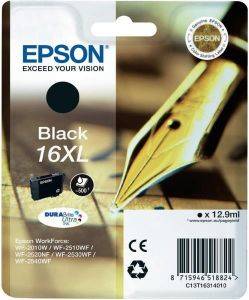   EPSON 16 XL BLACK  OEM:C13T16314010