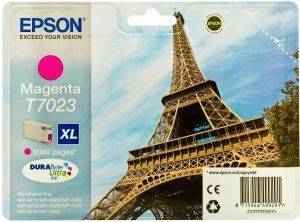 ΓΝΗΣΙΟ ΜΕΛΑΝΙ EPSON T7023 MAGENTA XL ΜΕ OEM: C13T70234010 ΓΝΗΣΙΟ ΜΕΛΑΝΙ EPSON T7023 MAGENTA XL ΜΕ OEM: C13T70234010