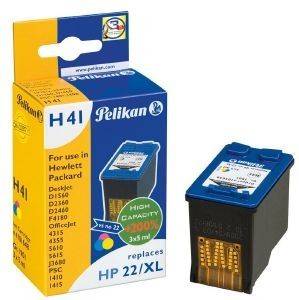 PELIKAN H41 ΣΥΜΒΑΤΟ ΜΕ HP NO 22XL C9352CE ΤΡΙΧΡΩΜΟ ΜΕΛΑΝΙ PELIKAN H41 ΣΥΜΒΑΤΟ ΜΕ HP NO 22XL C9352CE ΤΡΙΧΡΩΜΟ ΜΕΛΑΝΙ