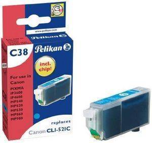 PELIKAN C38 ΣΥΜΒΑΤΟ ΜΕ CANON CLI-521 CYAN PELIKAN C38 ΣΥΜΒΑΤΟ ΜΕ CANON CLI-521 CYAN