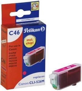 PELIKAN C46 ΣΥΜΒΑΤΟ ΜΕ CANON CLI-526 MAGENTA PELIKAN C46 ΣΥΜΒΑΤΟ ΜΕ CANON CLI-526 MAGENTA