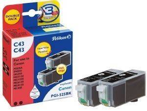 ΔΙΠΛΟ ΠΑΚΕΤΟ PELIKAN C43 ΣΥΜΒΑΤΟ ΜΕ CANON PGI-525 BLACK ΔΙΠΛΟ ΠΑΚΕΤΟ PELIKAN C43 ΣΥΜΒΑΤΟ ΜΕ CANON PGI-525 BLACK