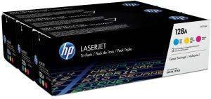  HP TONER CM1415/1415NF/CP1525 RAINBOW PACK C/M/Y OEM: CF371AM