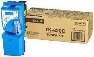 ΓΝΗΣΙΟ TONER KYOCERA TK-820-C ΓΙΑ FS-C8100DN CYAN OEM: 1T02HPCEU0 ΓΝΗΣΙΟ TONER KYOCERA TK-820-C ΓΙΑ FS-C8100DN CYAN OEM: 1T02HPCEU0