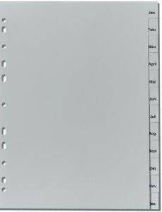 ΔΙΑΧΩΡΙΣΤΙΚΟ HERLITZ ΜΗΝΙΑΙΟ 23X29,7CM ΓΚΡΙ ΔΙΑΧΩΡΙΣΤΙΚΟ HERLITZ ΜΗΝΙΑΙΟ 23X29,7CM ΓΚΡΙ