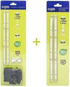 CRYPTO LED PACK 4X30CM 36LED 3528 NAT-WHITE IP65 2.8W 148LM 120 DEG CRYPTO LED PACK 4X30CM 36LED 3528 NAT-WHITE IP65 2.8W 148LM 120 DEG