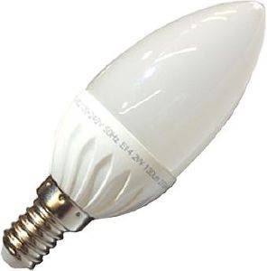 ΛΑΜΠΤΗΡΑΣ LED 4W E14 CANDLE WARM WHITE ΛΑΜΠΤΗΡΑΣ LED 4W E14 CANDLE WARM WHITE