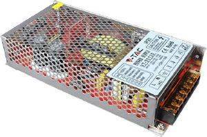 V-TAC LED POWER SUPPLY - 120W 12V 10A METAL