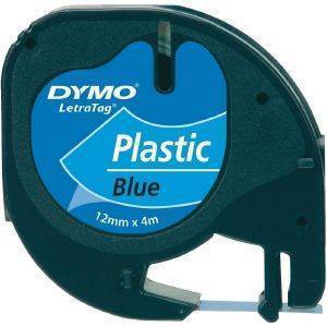 DYMO ΧΑΡΤΟΤΑΙΝΙΑ LETRATAG BLUE 12MM X 4 M 91225 S0721700 DYMO ΧΑΡΤΟΤΑΙΝΙΑ LETRATAG BLUE 12MM X 4 M 91225 S0721700