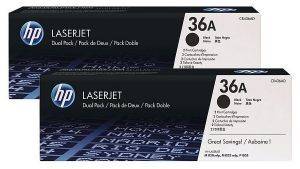  HEWLETT PACKARD TONER TWIN PACK  LJ M1120MFP/ M1522MFP/P1505 BLACK OEM: CB436AD