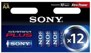 ΜΠΑΤΑΡΙΑ AA SONY STAMINA PLUS 12PACK ΜΠΑΤΑΡΙΑ AA SONY STAMINA PLUS 12PACK
