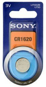  SONY LITHIUM BUTTON CELLS CR1620 3V