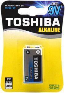 ΜΠΑΤΑΡΙΕΣ ALKALINE TOSHIBA 6LF22 9V 1ΤΕΜ ΜΠΑΤΑΡΙΕΣ ALKALINE TOSHIBA 6LF22 9V 1ΤΕΜ