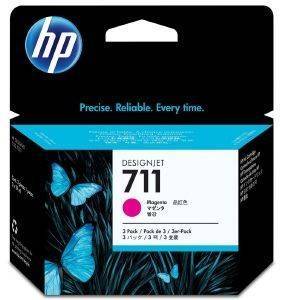 HEWLETT PACKARD ΓΝΗΣΙΟ ΜΕΛΑΝΙ HEWLETT PACKARD ΓΙΑ DJ T120/T520 MAGENTA 3X29ML OEM: CZ135A