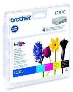 ������ ������ BROTHER (BK/C/M/Y) ��� DCP-135C OEM: LC970VALBPDR