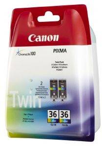 ΓΝΗΣΙΟ ΜΕΛΑΝΙ CANON CLI-36 TWIN PACK ME ΟΕΜ: 1511B018 ΓΝΗΣΙΟ ΜΕΛΑΝΙ CANON CLI-36 TWIN PACK ME ΟΕΜ: 1511B018