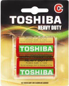 ΜΠΑΤΑΡΙΕΣ TOSHIBA HEAVY DUTY R14 SIZE C 2ΤΕΜ