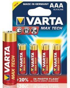 VARTA ΜΠΑTΑΡΙΑ VARTA MAX TECH 4703 3A 4ΤΕΜ