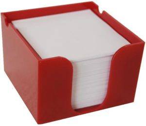 ΚΥΒΟΣ GK ΜΕ ΒΑΣΗ 9X9CM ΜΕ ΧΑΡΤΑΚΙΑ ΓΙΑ ΣΤΥΛΟ ΚΟΚΚΙΝΟ ΧΡΩΜΑ (3010) ΚΥΒΟΣ GK ΜΕ ΒΑΣΗ 9X9CM ΜΕ ΧΑΡΤΑΚΙΑ ΓΙΑ ΣΤΥΛΟ ΚΟΚΚΙΝΟ ΧΡΩΜΑ (3010)