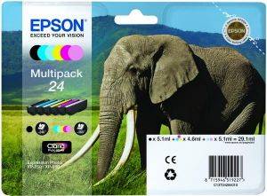 ΓΝΗΣΙΟ ΜΕΛΑΝΙ EPSON MULTIPACK CLARIA PHOTO HD ΓΙΑ EXPRESSION PHOTO XP750/ OEM: C13T24284010 ΓΝΗΣΙΟ ΜΕΛΑΝΙ EPSON MULTIPACK CLARIA PHOTO HD ΓΙΑ EXPRESSION PHOTO XP750/ OEM: C13T24284010