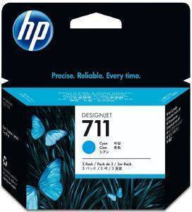   HEWLETT PACKARD  DJ T120/T520 CYAN 3X29ML OEM: CZ134A