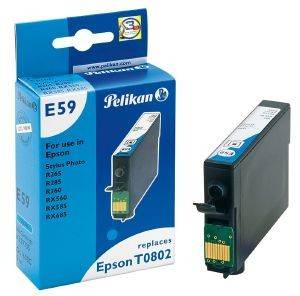 PELIKAN 7359735 ΣΥΜΒΑΤΟ ΜΕ EPSON T080240 ΜΕΛΑΝΙ CYAN PELIKAN 7359735 ΣΥΜΒΑΤΟ ΜΕ EPSON T080240 ΜΕΛΑΝΙ CYAN