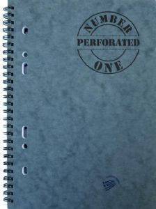 ΤΕΤΡΑΔΙΟ 2 ΘΕΜΑΤΩΝ 160 ΣΕΛΙΔΕΣ PERFORATED ΣΠΙΡΑΛ 17 X 25 ΓΚΡΙ ΤΕΤΡΑΔΙΟ 2 ΘΕΜΑΤΩΝ 160 ΣΕΛΙΔΕΣ PERFORATED ΣΠΙΡΑΛ 17 X 25 ΓΚΡΙ