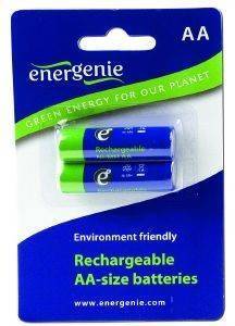  ENERGENIE RECHARGEABLE AA 2600 MAH 2PCS