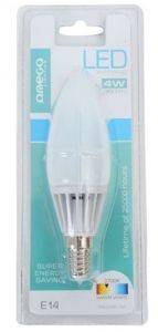  LED OMEGA 41571 ALUMINIUM 2700K E14 CANDLE 4W