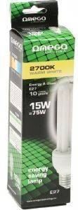 ΛΑΜΠΑ ΕΞΟΙΚΟΝΟΜΗΣΗΣ ΕΝΕΡΓΕΙΑΣ 41181 OMEGA 3U 15W 2700K E27 ΛΑΜΠΑ ΕΞΟΙΚΟΝΟΜΗΣΗΣ ΕΝΕΡΓΕΙΑΣ 41181 OMEGA 3U 15W 2700K E27