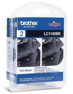 ΓΝΗΣΙΟ ΓΝΗΣΙΟ ΜΕΛΑΝΙ BROTHER TWIN PACK ΓΙΑ DCP-185/385/395/BLACK OEM: LC1100BKBP2DR ΓΝΗΣΙΟ ΓΝΗΣΙΟ ΜΕΛΑΝΙ BROTHER TWIN PACK ΓΙΑ DCP-185/385/395/BLACK OEM: LC1100BKBP2DR