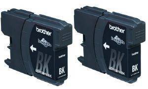 ������ ������ BROTHER TWIN PACK ��� DCP-6690/MFC-5890/5895/BLACK OEM: LC1100HYBKBP2DR