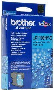   BROTHER  MFC-6490CW/790CW CYAN HIGH CAPACITY OEM: LC1100HYC