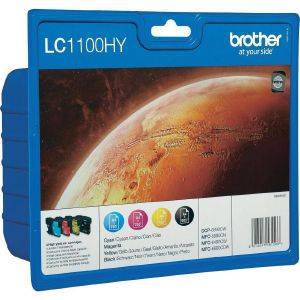 ΓΝΗΣΙΟ BROTHER VALUE PACK ΓΙΑ MFC-6490CW/790CW (BK/C/M/Y) HIGH CAPACITY OEM: LC1100HYVALBPDR ΓΝΗΣΙΟ BROTHER VALUE PACK ΓΙΑ MFC-6490CW/790CW (BK/C/M/Y) HIGH CAPACITY OEM: LC1100HYVALBPDR