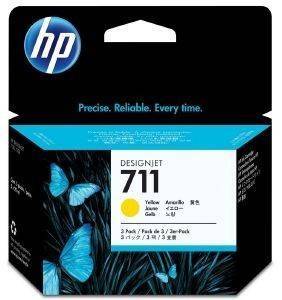   HEWLETT PACKARD  DJ T120/T520 YELLOW 3X29ML OEM: CZ136A