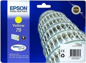 ΓΝΗΣΙΟ ΜΕΛΑΝΙ EPSON T79 YELLOW ΜΕ OEM:C13T79144010 ΓΝΗΣΙΟ ΜΕΛΑΝΙ EPSON T79 YELLOW ΜΕ OEM:C13T79144010