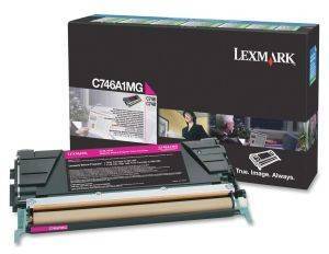 ΓΝΗΣΙΟ LEXMARK PRINT ΓΙΑ ΓΙΑ C746/48 PREBATE MAGENTA OEM: C746A1MG ΓΝΗΣΙΟ LEXMARK PRINT ΓΙΑ ΓΙΑ C746/48 PREBATE MAGENTA OEM: C746A1MG