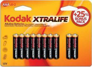 ��������� KODAK XTRALIFE ALKALINE 3A 8+2���