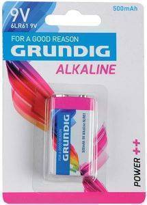 ΜΠΑΤΑΡΙΕΣ ALKALINE GRUNDIG 9V 6LR61 ΜΠΑΤΑΡΙΕΣ ALKALINE GRUNDIG 9V 6LR61
